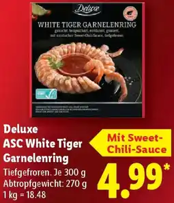 Lidl Deluxe ASC White Tiger Garnelenring Angebot