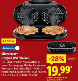 Lidl Silvercrest Doppel-Waffeleisen Angebot