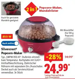 Lidl Silvercrest Popcorn-Maker Angebot