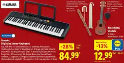 Lidl Yamaha Digitales Stereo-Keyboard Angebot