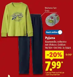 Lidl Pyjama Angebot