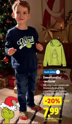 Lidl Sweathoodie/ -pullover Angebot
