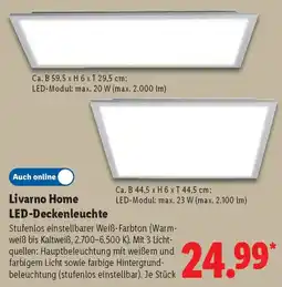 Lidl Livarno Home LED-Deckenleuchte Angebot