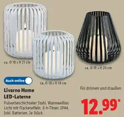 Lidl Livarno Home LED-Laterne Angebot