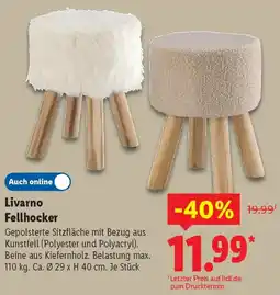 Lidl Livarno Fellhocker Angebot