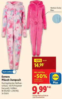 Lidl Esmara Plüsch-Jumpsuit Angebot