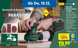 Lidl Parkside Multifunktionsschleifer Angebot