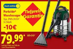 Lidl Parkside Waschsauger Angebot