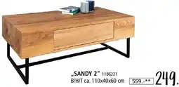 Zurbrüggen Couchtisch ,,SANDY 2" Angebot