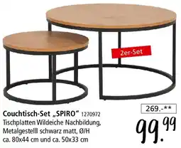 Zurbrüggen Couchtisch-Set „SPIRO" Angebot