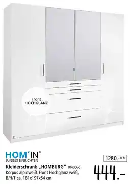 Zurbrüggen HOM'IN Kleiderschrank ,,HOMBURG" Angebot