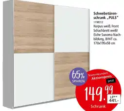 Zurbrüggen Schwebetürenschrank ,,PULS" Angebot