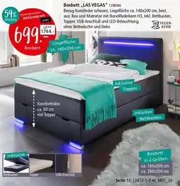 Zurbrüggen Boxbett ,,LAS VEGAS" Angebot