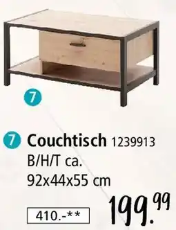 Zurbrüggen Couchtisch Angebot