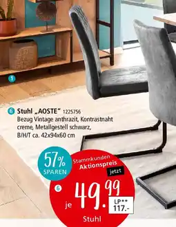 Zurbrüggen Stuhl ,,AOSTE" Angebot