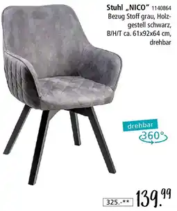 Zurbrüggen Stuhl ,,NICO" Angebot