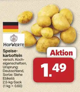 Famila Nord West HOFWERTE Speisekartoffeln Angebot