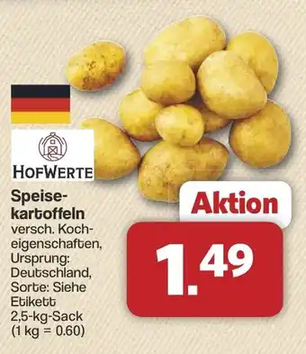 Famila Nord West HOFWERTE Speisekartoffeln Angebot