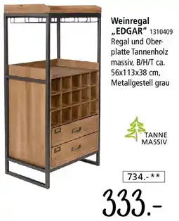 Zurbrüggen Weinregal ,,EDGAR" Angebot