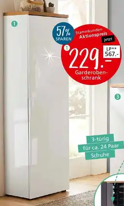 Zurbrüggen Xora Garderobenschrank Angebot