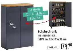 Zurbrüggen Schuhschrank Angebot