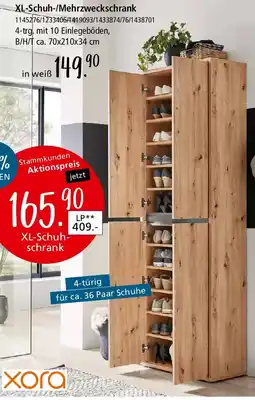 Zurbrüggen Xora XL-Schuh-/Mehrzweckschrank Angebot