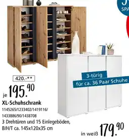 Zurbrüggen XL-Schuhschrank Angebot