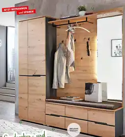 Zurbrüggen Voleo Garderobenkombination,,DETROIT" Vorzugspreis 3-tlg. Angebot