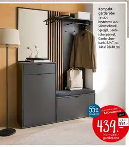 Zurbrüggen Kompaktgarderobe Angebot