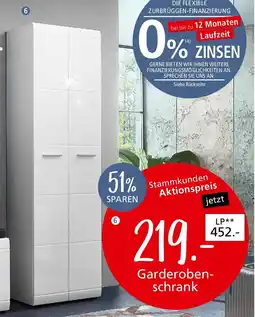 Zurbrüggen Xora Garderobenschrank Angebot