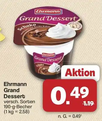 Famila Nord West Ehrmann Grand Dessert Angebot