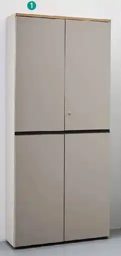 Zurbrüggen Novel Aktenschrank hoch Angebot