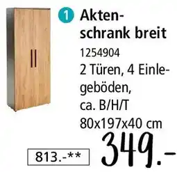 Zurbrüggen Novel Aktenschrank breit Angebot