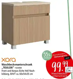 Zurbrüggen Xora Waschbeckenunterschrank ,,TOULON" Angebot