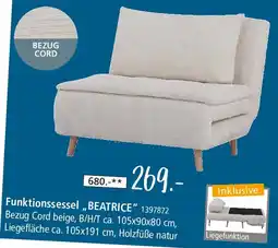 Zurbrüggen Funktionssessel ,,BEATRICE" Angebot