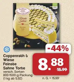 Famila Nord West Coppenroth & Wiese Feinste Sahne Marapan Torte Angebot