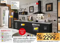 Zurbrüggen Stylisch, modern und grifflos - Küche Xora XO 21 Angebot