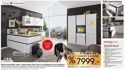 Zurbrüggen Einfach traumhaft schön - Küche Novel Ultra Gliss in Kristallweiß Lack Hochglanz Angebot