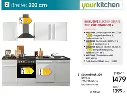 Zurbrüggen Küchenblock 220 Angebot