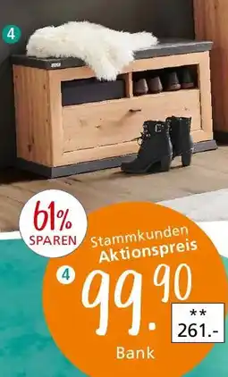 Zurbrüggen Bank Angebot