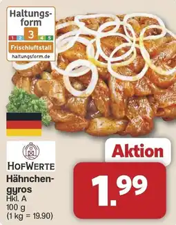 Famila Nord West HOFWERTE Hähnchengyros Angebot