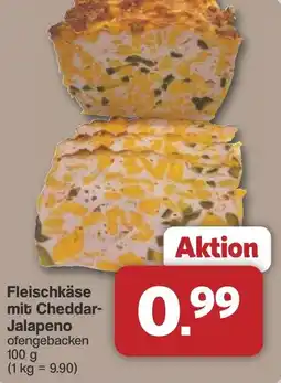 Famila Nord West Fleischkäse mit Cheddar Jalapeno Angebot
