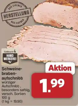 Famila Nord West Goldmarie Schweinebratenaufschnitt Angebot