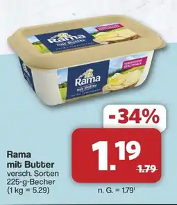 Famila Nord West Rama mit Butter Angebot