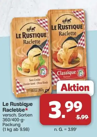 Famila Nord West Le Rustique Raclette Angebot