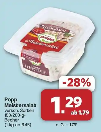Famila Nord West Popp Meistersalat Angebot