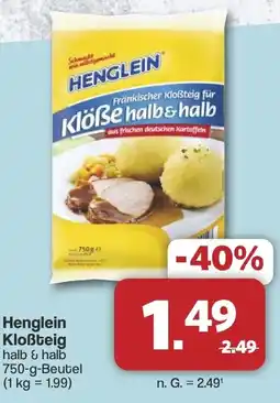 Famila Nord West Henglein Kloẞteig Angebot