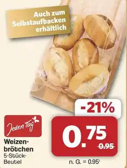 Famila Nord West Jeden Tag Weizenbrötchen Angebot