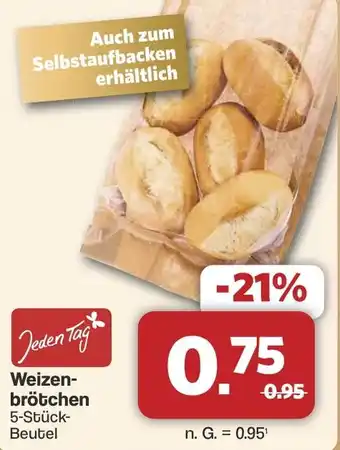 Famila Nord West Jeden Tag Weizenbrötchen Angebot