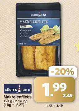 Famila Nord West KÜSTEN GOLD Makrelenfilets Angebot